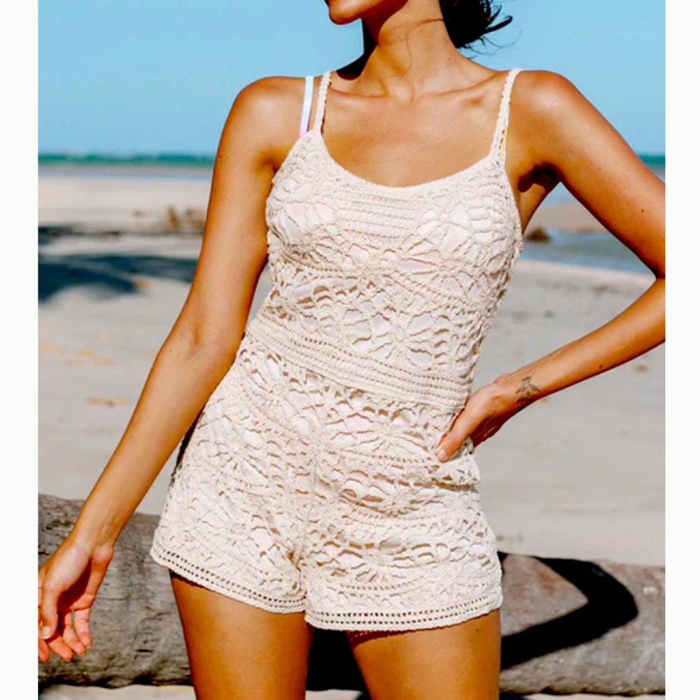 Crochet summer Romper